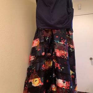 Two piece skirt and shirt